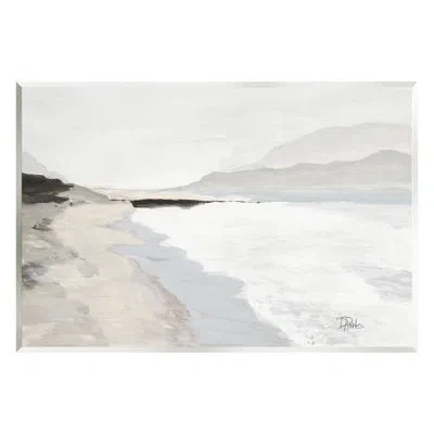 Stupell Industries Beach Foam Coastal Shore Giclee Art By Patricia Pinto In Wall Plaque