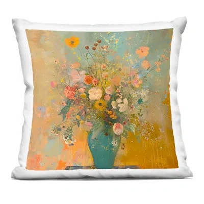 Stupell Industries Beautiful  Roses Bundle Decorative Printed Throw Pillow, Design By Creative Studio In Blue Floral 6