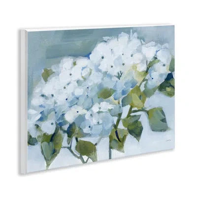 Stupell Industries Blue Spring Cottage Hydrangeas Wall Plaque, Design By Katrina Pete