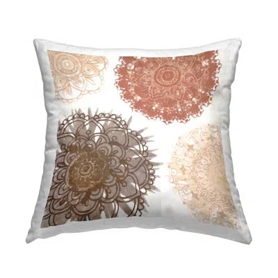 Stupell Industries Boho Ornate Floral Patterns Printed Throw Pillow Design By Irena Orlov