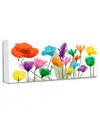 Stupell Industries Bold Spring Floral Arrangement Translucent Plant Photography Stretched Canvas Wall Art By In Multicolor