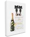 Stupell Industries Champagne Bubbly Black Heels Glam Shoe Boxes Stretched Canvas Wall Art By Amanda Greenwoo In Black