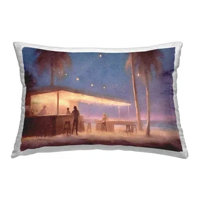 Stupell Industries Cheetah On Patrol Outdoor Printed Pillow By Noah Bay In Tan