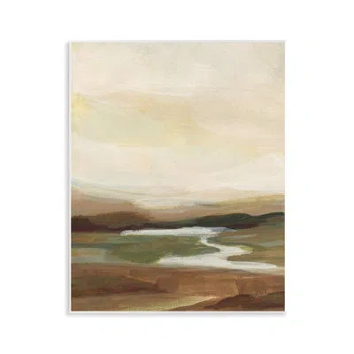 Stupell Industries Chestnut Springs River Wall Plaque Art By Haley Knighten In Beige