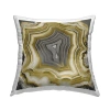 Stupell Industries Chic Geode Crystal Pattern Printed Throw Pillow Design By Danielle Carson