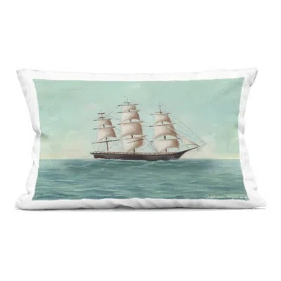 Stupell Industries Classic Decorative Printed Throw Pillow, Design By Danielle Murray In Blue