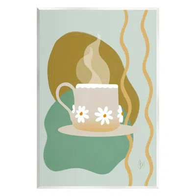 Stupell Industries Contemporary Coffee Cup Shapes By Birch&ink Graphic Art In Mdf
