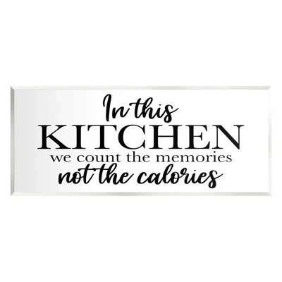Stupell Industries Count The Memories Phrase On Wood By Marcus Prime Print In White