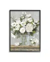 Stupell Industries Country Floral Scene Framed Giclee Art, 16" X 1.5" X 20" In Multi-color
