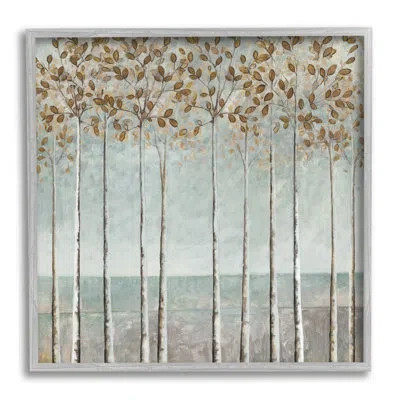 Stupell Industries Cozy Vibes Patterned Coffee Mug Autumn-ao-935 In Farmhouse Gray Framed Giclee