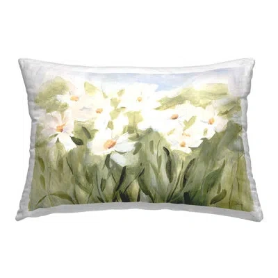 Stupell Industries Daisy Meadow View Decorative Printed Throw Pillow Design By Katrina Pete In Green