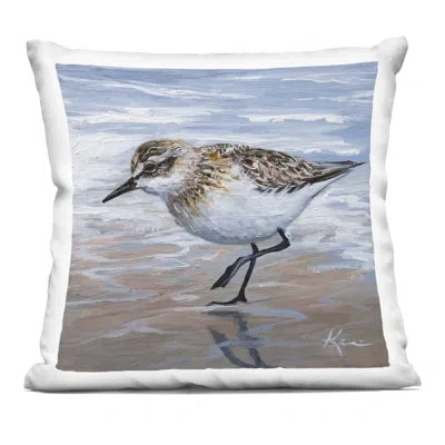 Stupell Industries Decorative Printed Throw Pillow Design By Lindsay Kivi Fine Art In Blue