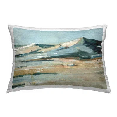 Stupell Industries Desert Mountain Dunes Outdoor Printed Pillow By Ethan Harper In Tan