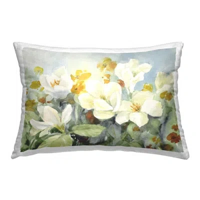 Stupell Industries Early Spring Meadow Decorative Printed Throw Pillow Design By Lanie Loreth In Green