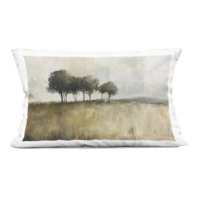 Stupell Industries Earthy Woodland Trees Decorative Printed Throw Pillow Design By Mona Grace In Brown