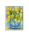Stupell Industries Expressive Tulips Painting Framed Giclee Art, 16" X 1.5" X 20" In Multi-color