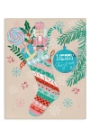 Stupell Industries Festive Stockings Canvas Wall Art In Multi