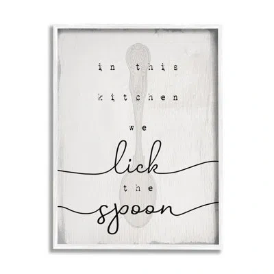 Stupell Industries Floater Frame Textual Art Print On Wood In Black;off White