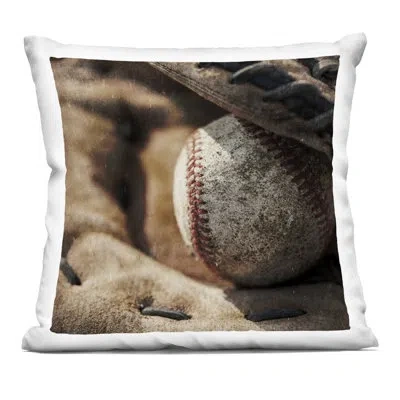 Stupell Industries Fresh Harvest Market Open Decorative Printed Throw Pillow, Design By Lux + Me Designs In Brown Sports 3