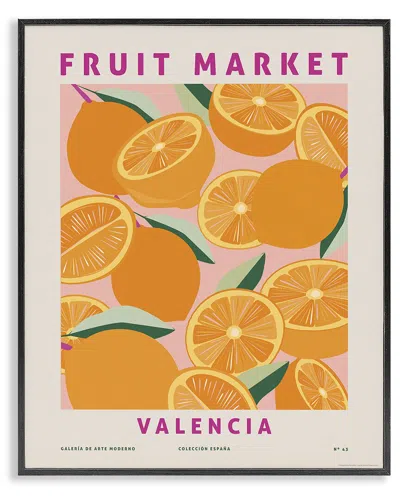 Stupell Industries Fruit Market Oranges Framed Giclee Art In Multi