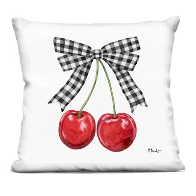 Stupell Industries Geometric Decorative Printed Throw Pillow Set, Design By Daniela Santiago In Black Food & Beverage