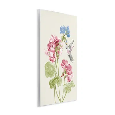 Stupell Industries Geraniums In Bloom Wall Plaque Art By Patricia Pinto In Beige