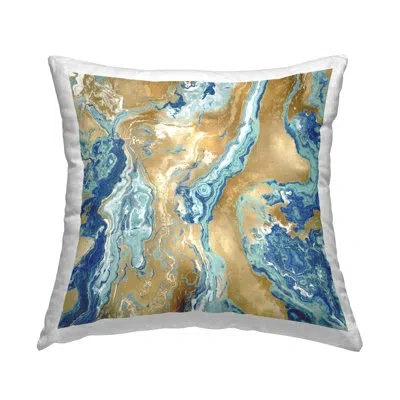 Stupell Industries Glam Modern Fluid Shapes Printed Throw Pillow By Danielle Carson