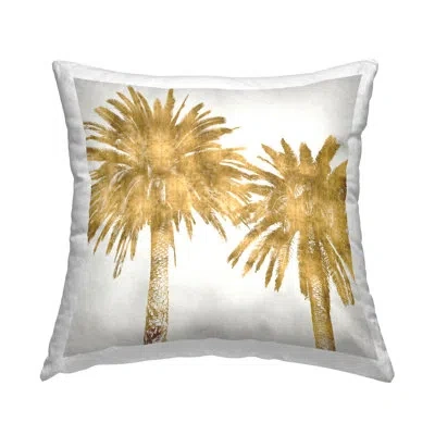 Stupell Industries Glam Palm Trees Tropical Plants Decorative Printed Throw Pillow By Kate Bennett