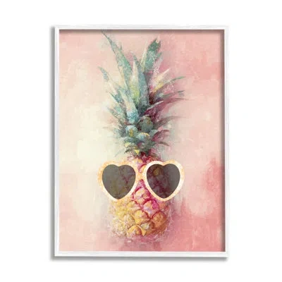 Stupell Industries Glam Pineapple & Sunglasses By Ziwei Li