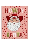 Stupell Industries Howdy Santa Christmas Canvas Wall Art In Pink