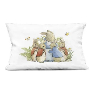 Stupell Industries Hugging Mother Rabbit Decorative Printed Throw Pillow, Design By Arlington Prints, 14 X 7 X 20 In Brown