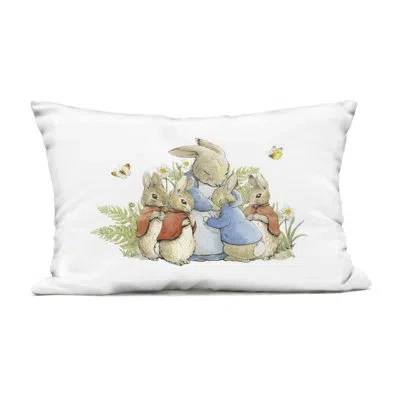 Stupell Industries Hugging Mother Rabbit Outdoor Printed Pillow, Design By Arlington Prints, 14 X 7 X 20 In Brown