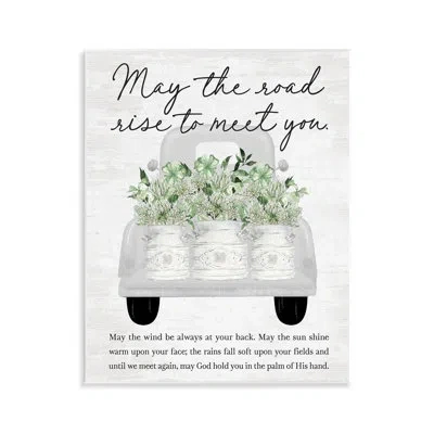 Stupell Industries Inspirational Spring Phrase Wall Plaque Art By Lettered And Lined In Green