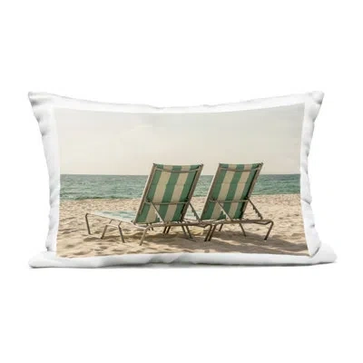 Stupell Industries Invitation To Relaxation Outdoor Printed Pillow, Design By Elena Chukhlebova, 14 X 7 X 20 In Beige