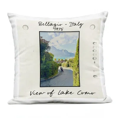 Stupell Industries Italy Travel Vintage Photo Design By Val Rhodes Outdoor Printed Pillow In Green