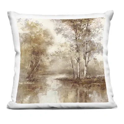 Stupell Industries Lake & Mountain View Decorative Printed Throw Pillow, Design By Ethan Harper