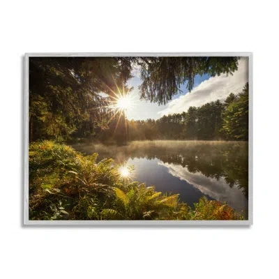 Stupell Industries Lake Nature Landscape Canvas Wall Art Design By Patrick Zephyr In Wrapped Canvas