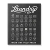Stupell Industries Laundry Business Symbols Chart Canvas Art In Gray