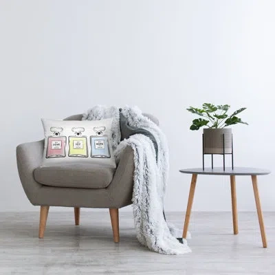 Stupell Industries Love Hope Joy Perfumes Decorative Printed Throw Pillow Design By Martina Pavlova In White