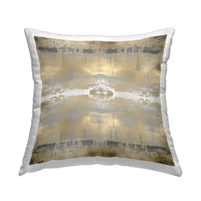 Stupell Industries Lustrous Glam Abstract Pattern Printed Throw Pillow By Ellie Roberts