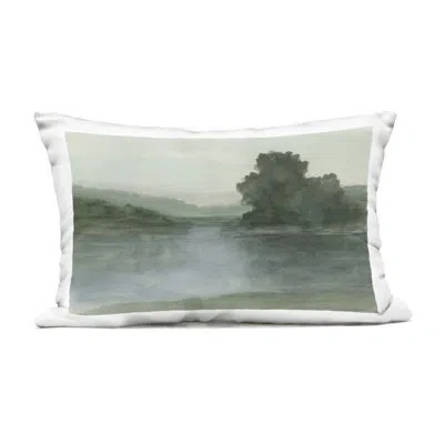 Stupell Industries Mauve Mountain View Outdoor Printed Pillow, Design By Ethan Harper