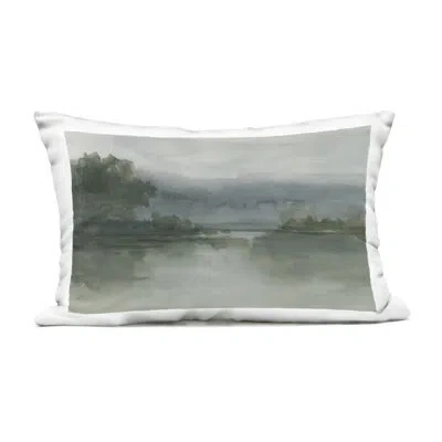 Stupell Industries Mauve Mountain View Outdoor Printed Pillow, Design By Ethan Harper
