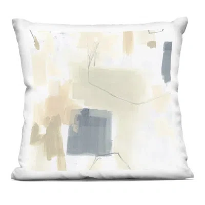 Stupell Industries Minimal Plaster Line Decorative Printed Throw Pillow, Design By June Erica Vess, 18 X 7 X 18 In Beige