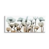 Stupell Industries Mixed X-ray Flowers Canvas Art In Blue