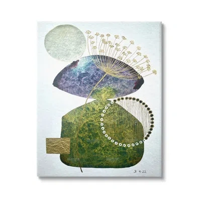 Stupell Industries Mossy Botanical Contemporary Nature Canvas Wall Art By Jocelyn Benford In Wrapped Canvas