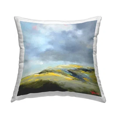 Stupell Industries Murky Clouds Landscape Decorative Printed Throw Pillow Design By Patrick Dennis In Gray