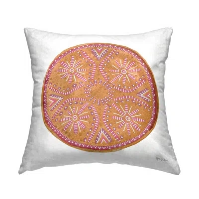 Stupell Industries Mustard Mandala Pattern Decorative Printed Throw Pillow Design By Yvette St. Amant In Tan