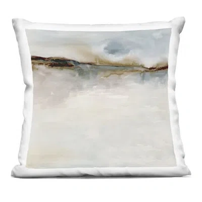 Stupell Industries Neutral & Soft Abstract Palette Decorative Printed Throw Pillow, Design By Jacob Q In Beige