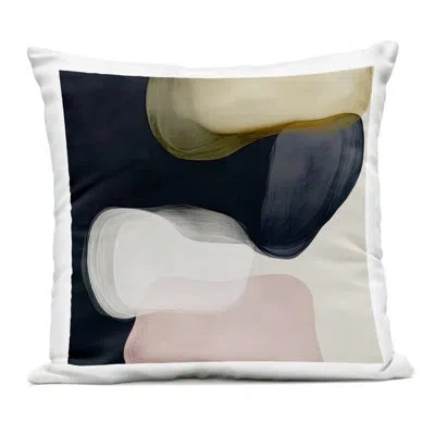 Stupell Industries Neutral Rounded Forms Outdoor Printed Pillow, Design By Irena Orlov