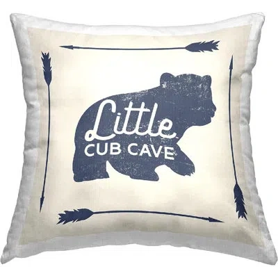 Stupell Industries No Decorative Addition Reversible Throw Pillow